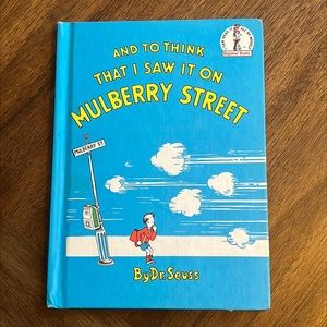 And To Think That I Saw It On Mulberry Street 1964 BCE by Dr. Seuss VERY RARE